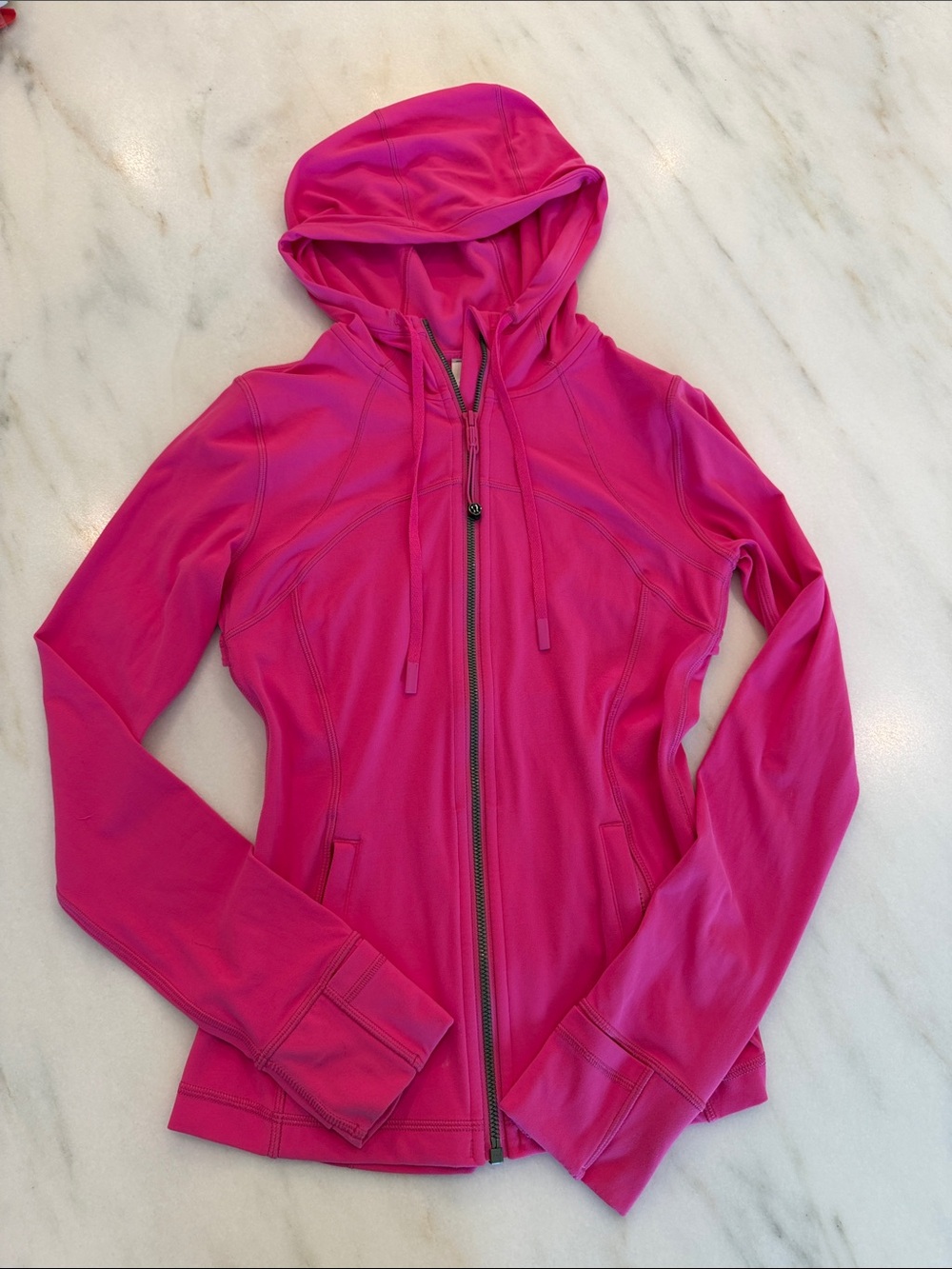 Lululemon Hooded Define Jacket *Nulu Sonic Pink sz 4 fair